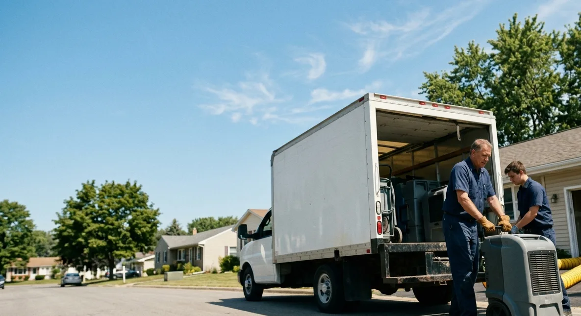 Water Damage Cleanup in Gurnee, IL near me
